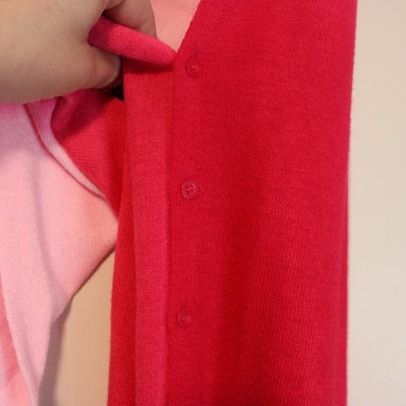 Pink Ombre Convertible Scarf/Shrug/Wrap - Picture 3 of 3